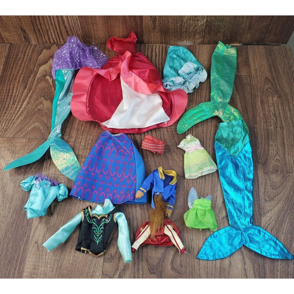 Disney Fashion Doll Clothing Outfits Lot of 13
